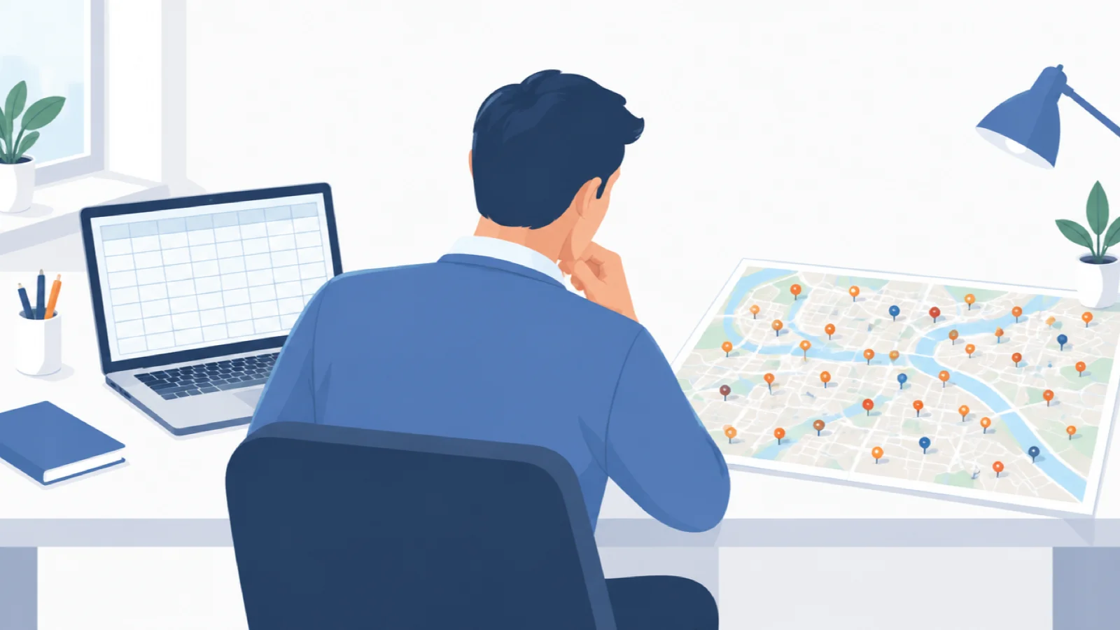 営業の顧客管理をExcelで続ける限界｜いつ地図に移すか