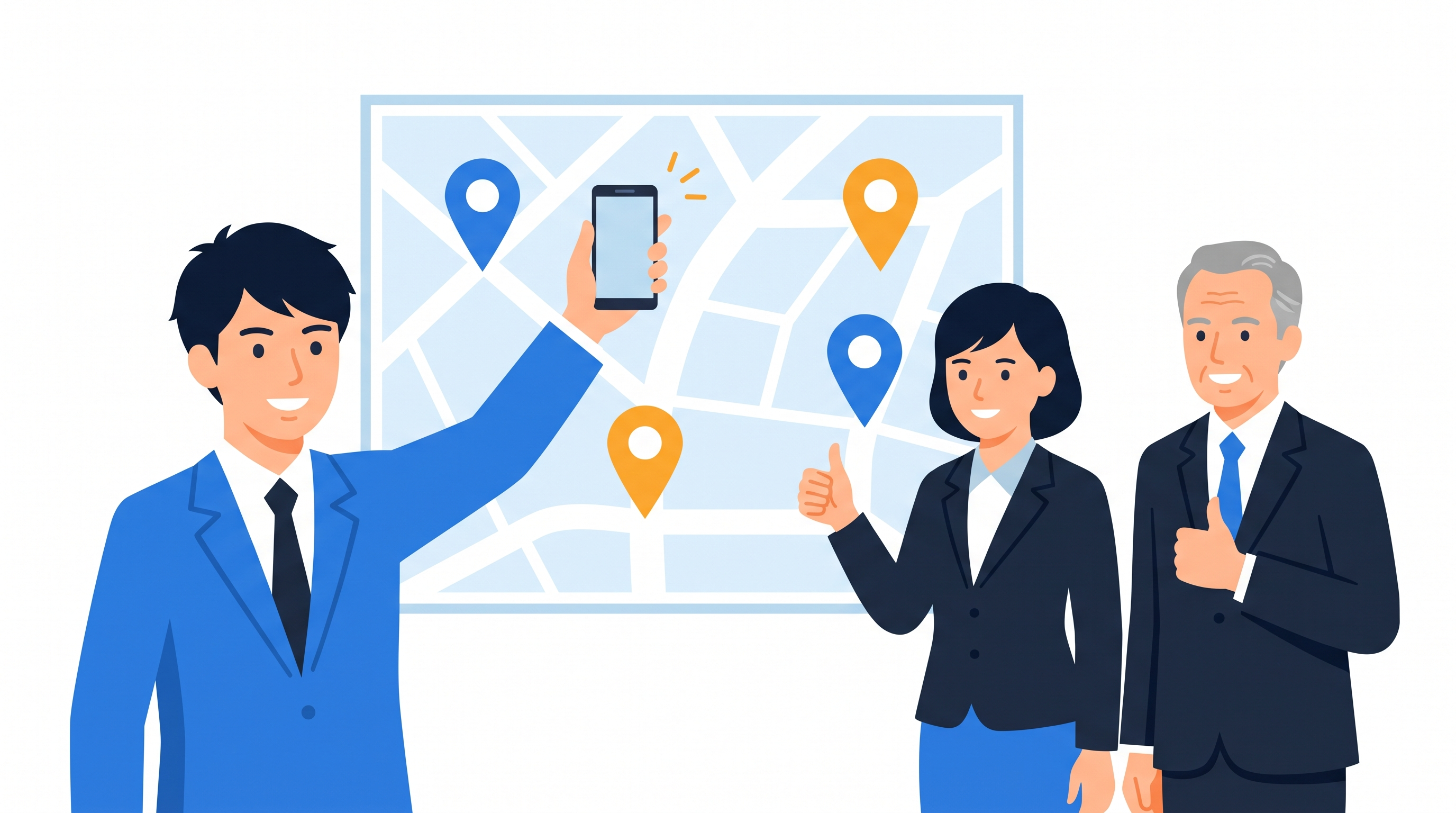 マイマップの顧客データをチームの地図へ