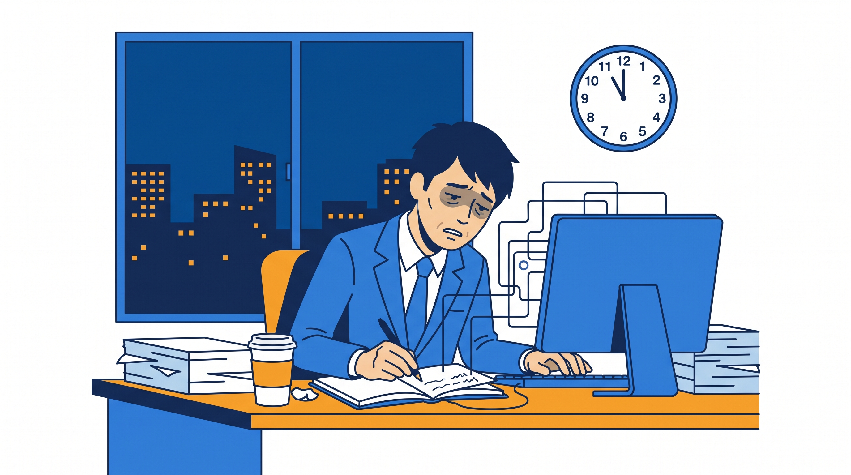 帰社後の転記が必要になるマイマップ運用