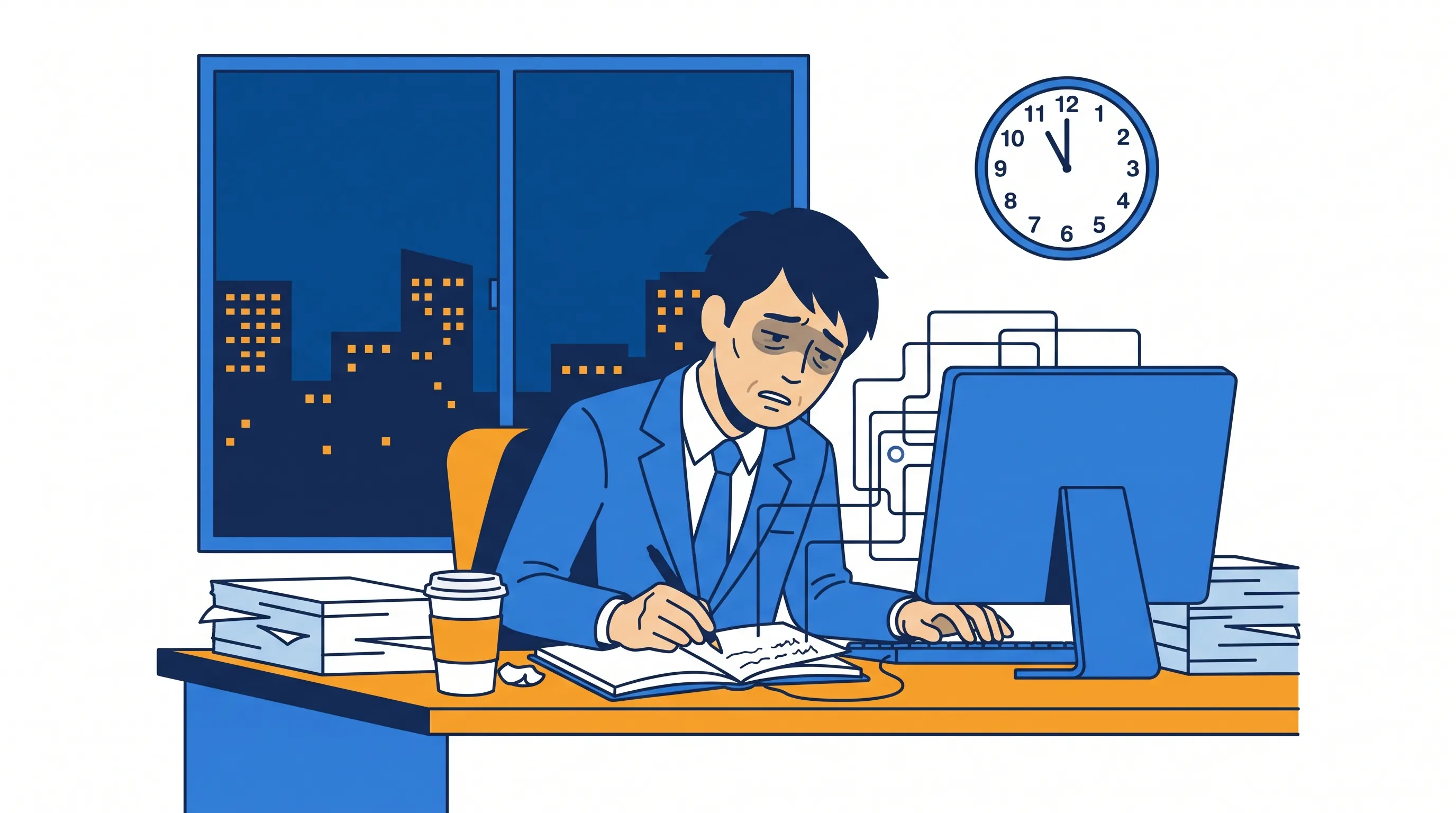 帰社後の転記が必要になるマイマップ運用
