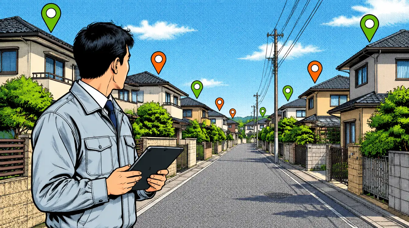 リフォーム営業の顧客管理を地図で｜アプリの選び方